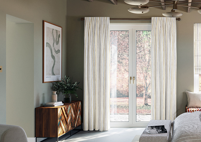 Vintage Stripe, Gold Coast - Made to Measure Curtains - Image 3